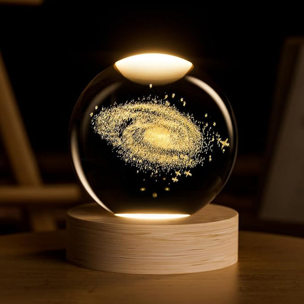 Galaxy Crystal Night Light